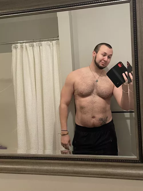 I used to obsess over being “thin”. Nowadays I try to let myself be human. Do I go to the gym? Yep. Do I deprive myself of a good cookie or pizza slice? Hell no. 👌 Life is short. Enjoy it. Savor it. 🐱 by OhJesusGross_