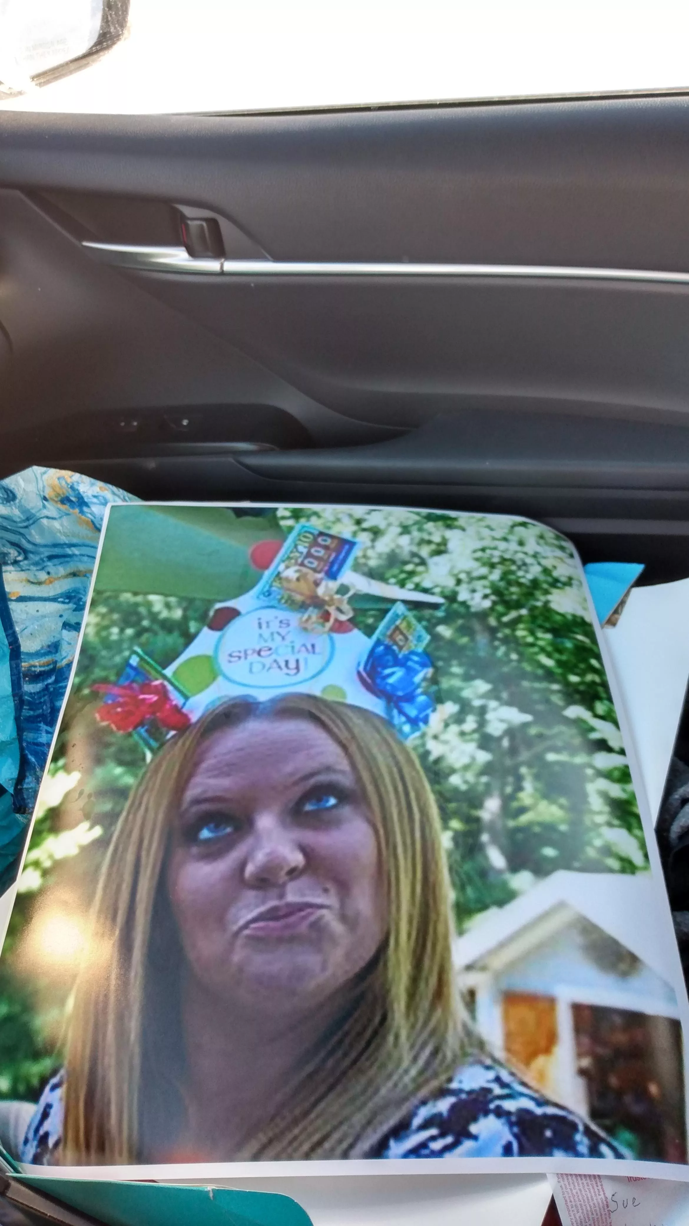 I walk around with her posters sometimes posted by cumisfun069