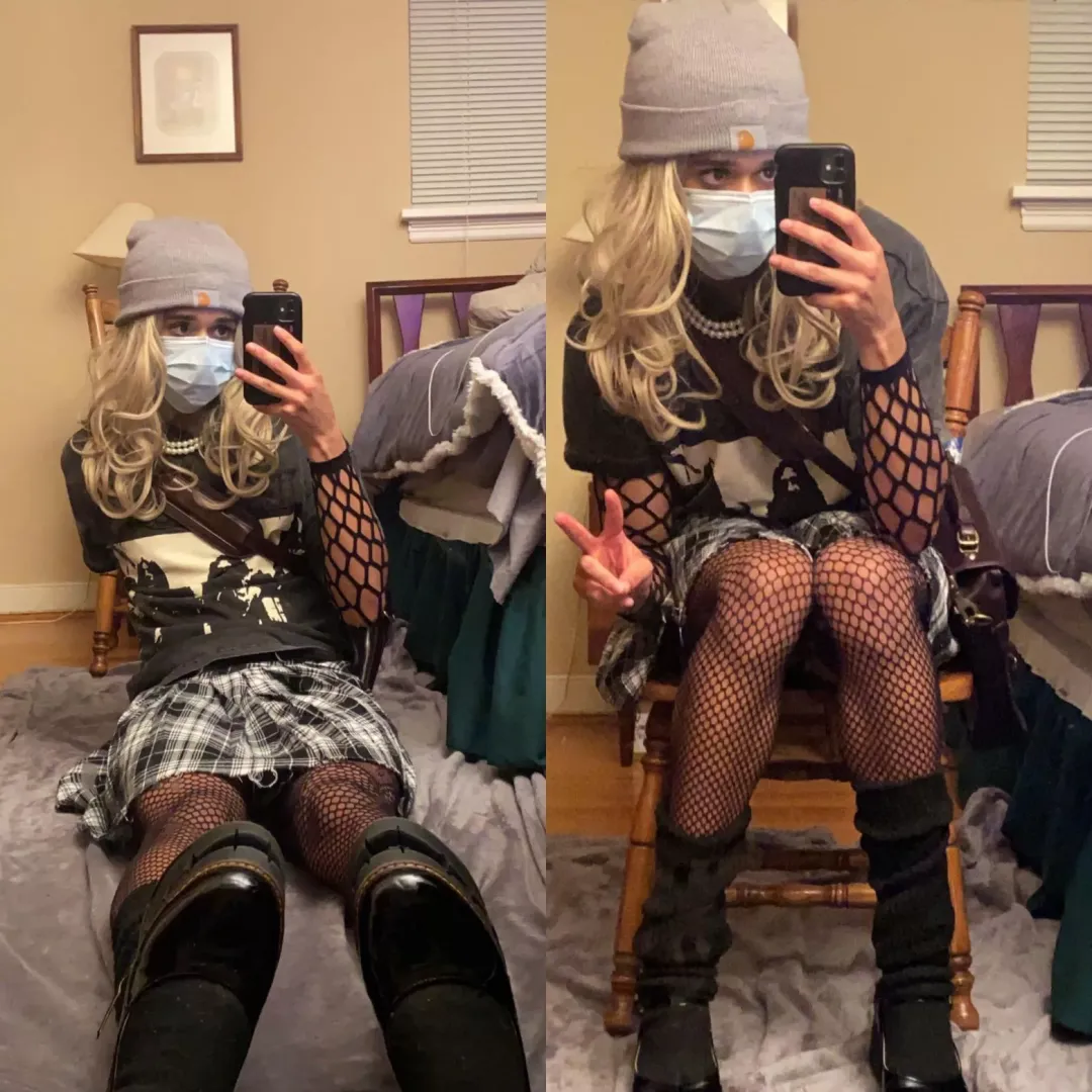 i wanna go outside but too much anxiety. Do you guys like the fit? posted by Claire_Vie