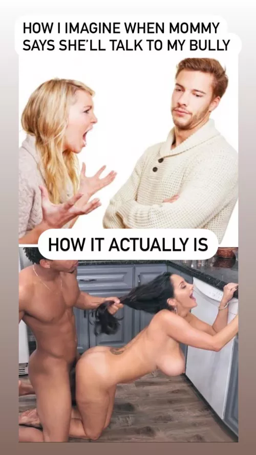 I want a bull to chat with me so bad i want him to tell me how he would fuck my slutty mom by cuck1119754