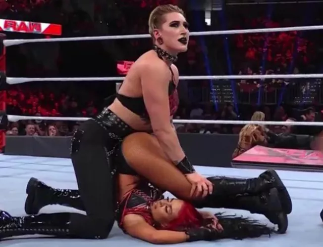 I want to be dominated by Rhea Ripley by buckeye889