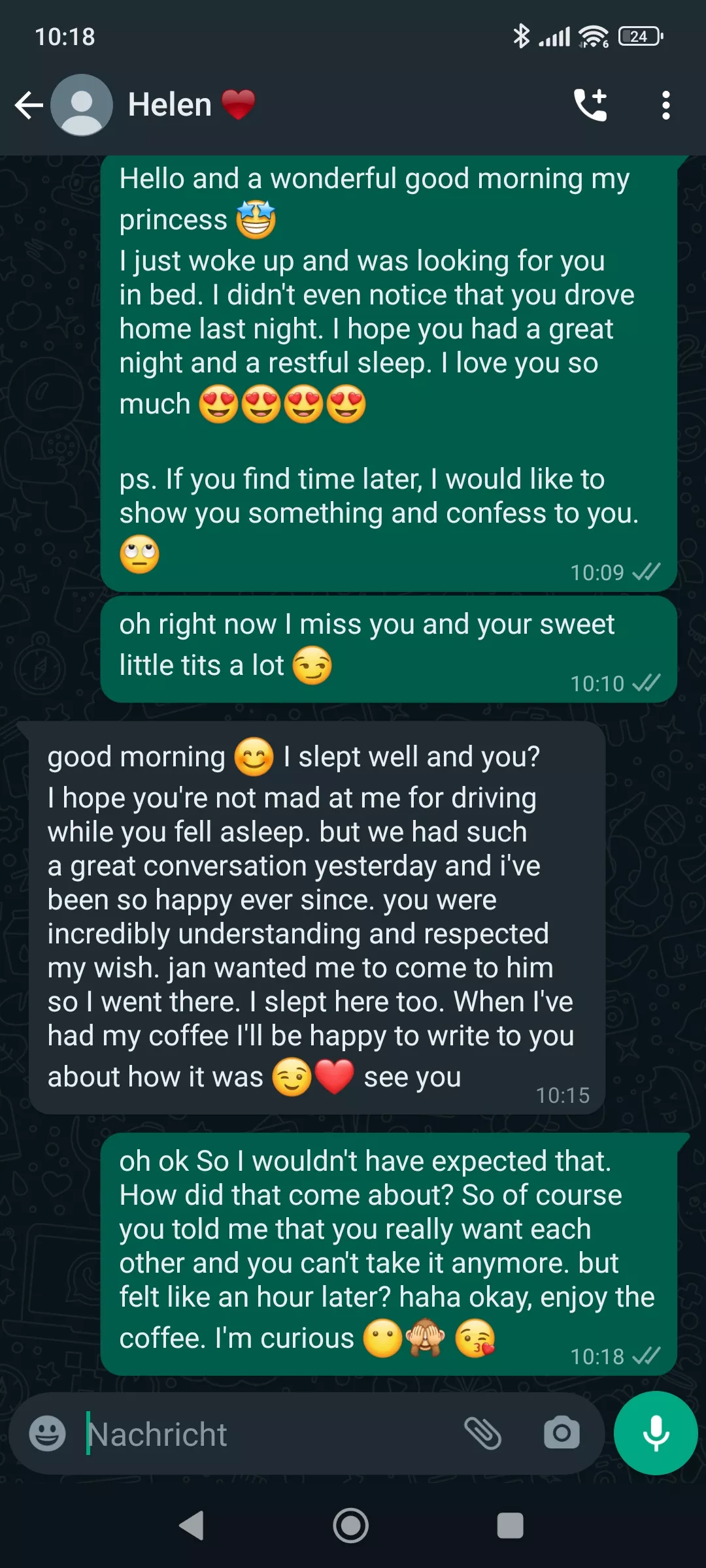 i want to cum since the Chat 🥵 posted by johannesDehlmer