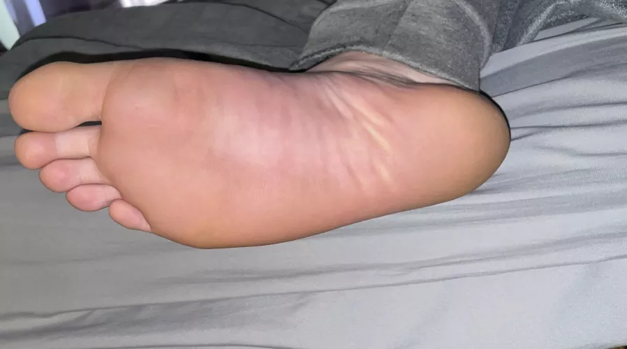 I want to see you in my PMs begging to worship my feet 🙇🏻‍♂️ Would you begin by sniffing, kissing or licking them? 👅👣 by addisonr20
