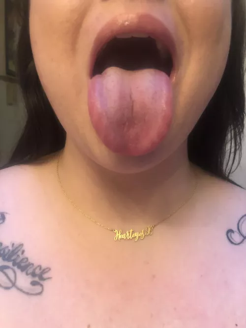 I want to taste you on my tongue and feel you dripping onto my tits, pretty please?!💦💦💦 by HeartEyes96