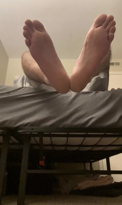 I want you to lick every inch of my big soles by haslub99
