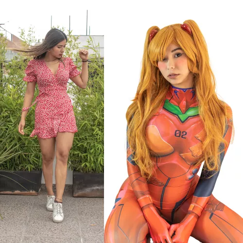I was finally able to do it. I am Asuka Langley! [self] by aptips