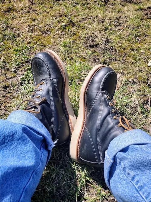 I was not a wedge sole type of guy but I am converted now. Those things are like wearing sneakers. by TroN-0074