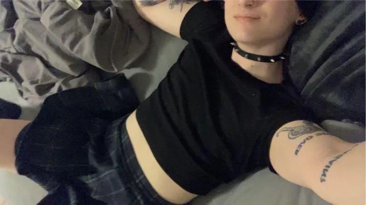 I was told I’d fit in here 🖤😌 posted by reluctantbunnyboy