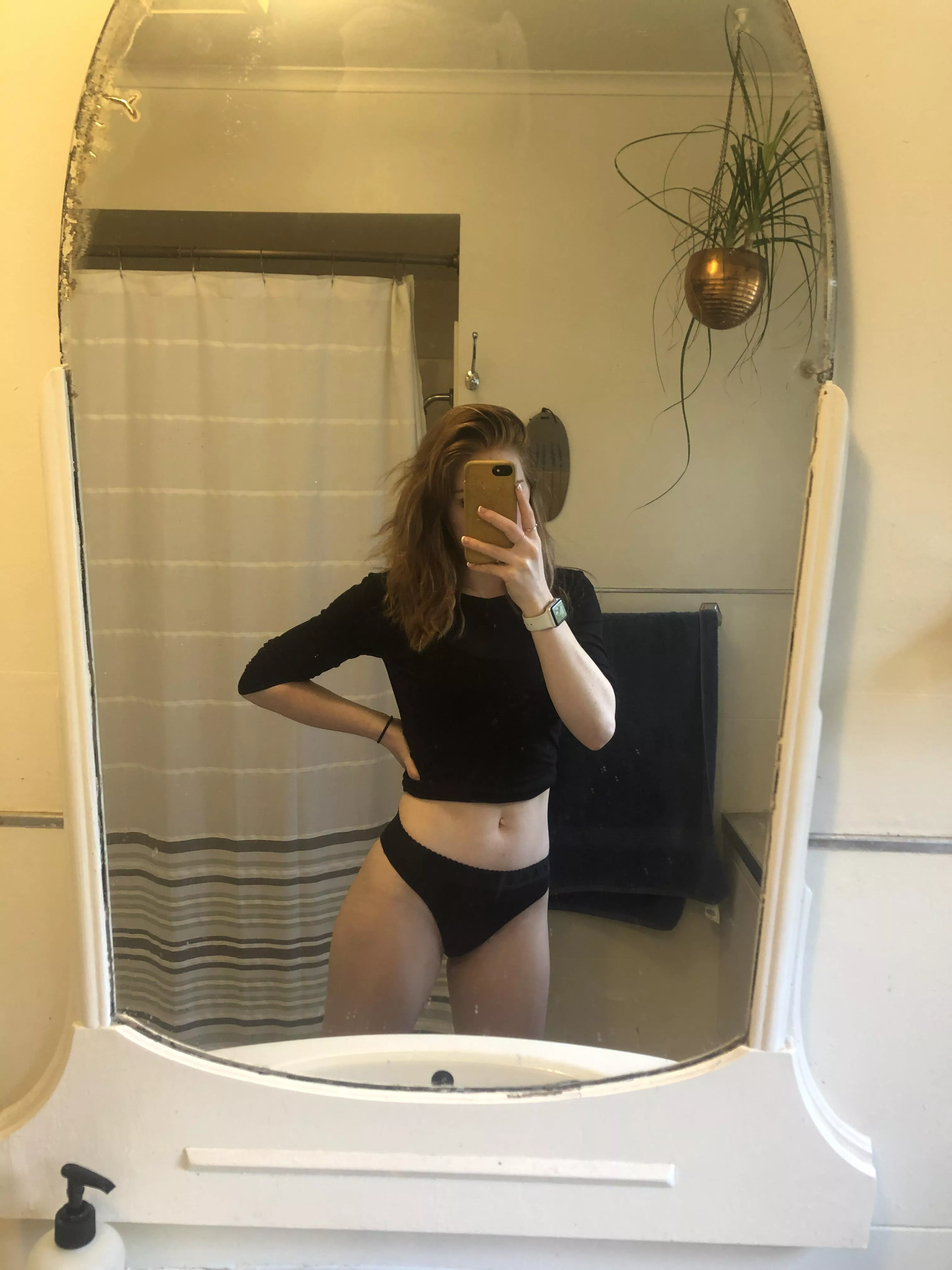 I wear black so my [f]irey hair stands out posted by TheIvoryFox