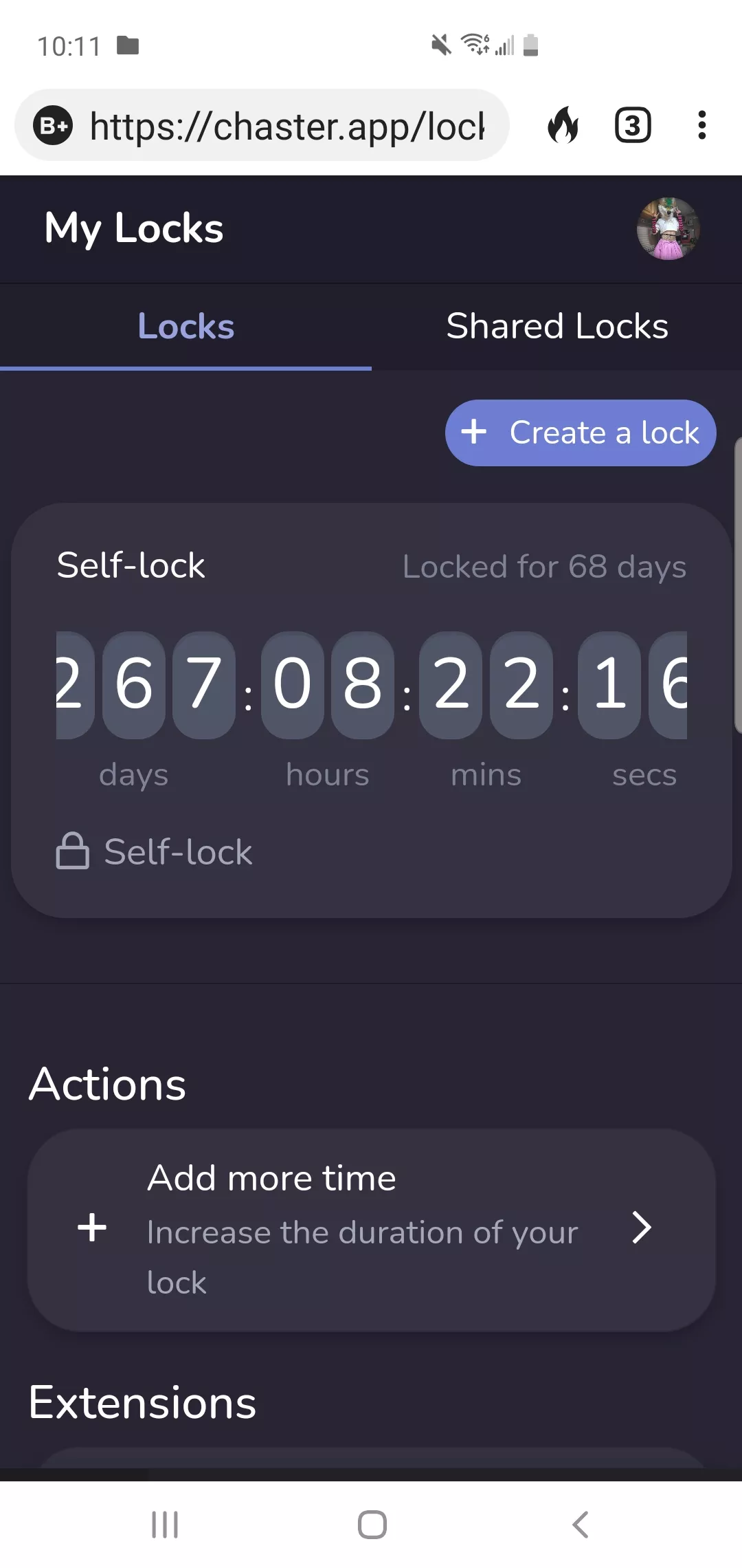 i will never be free again😳👉👈 posted by ThesisTheFox