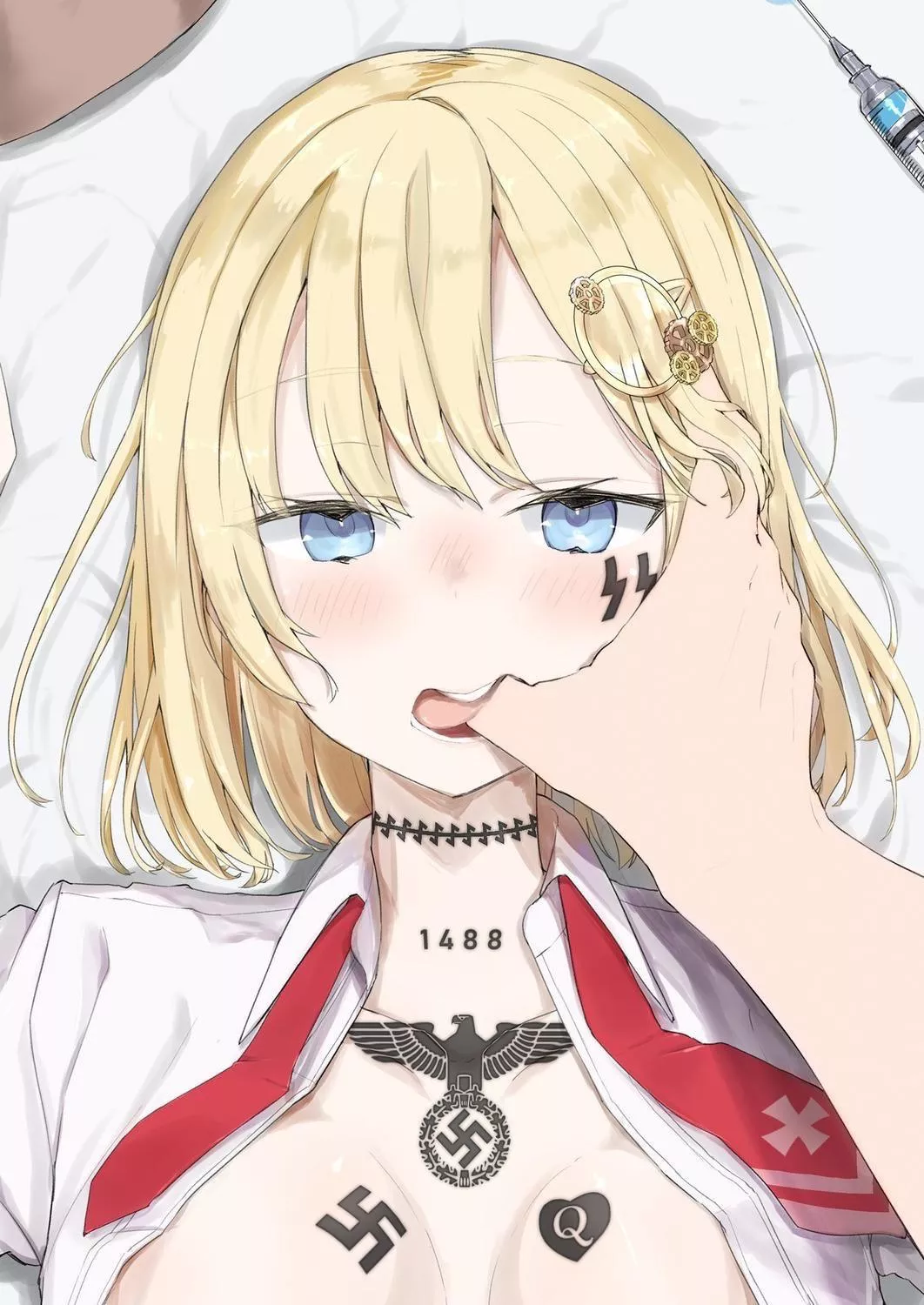 I wish I had these tattoo while I get fucked by a 88 friend posted by Icewell_