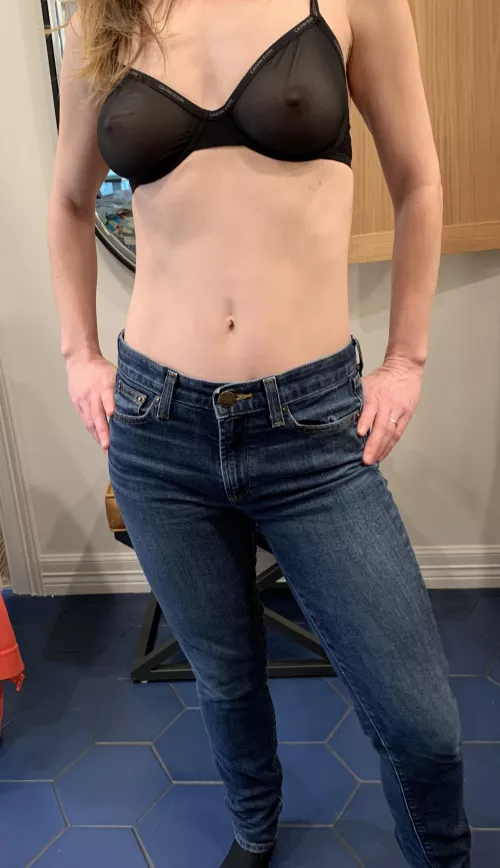 I work hard for this body. My man loves it. He hopes you do too. by CovertSkirt