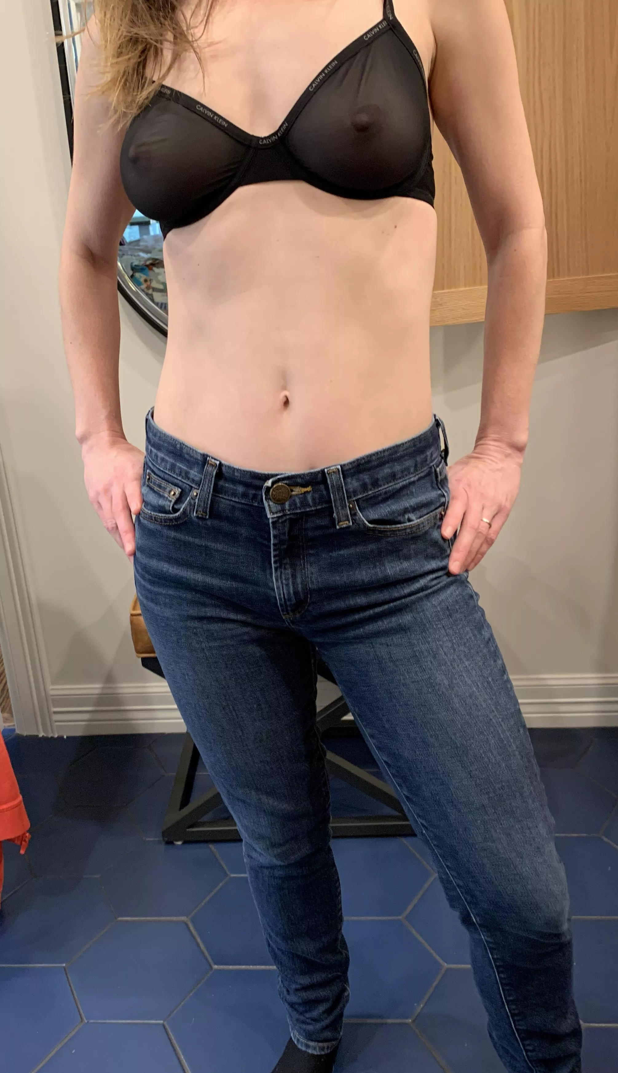 I work hard for this body. My man loves it. He hopes you do too. posted by CovertSkirt