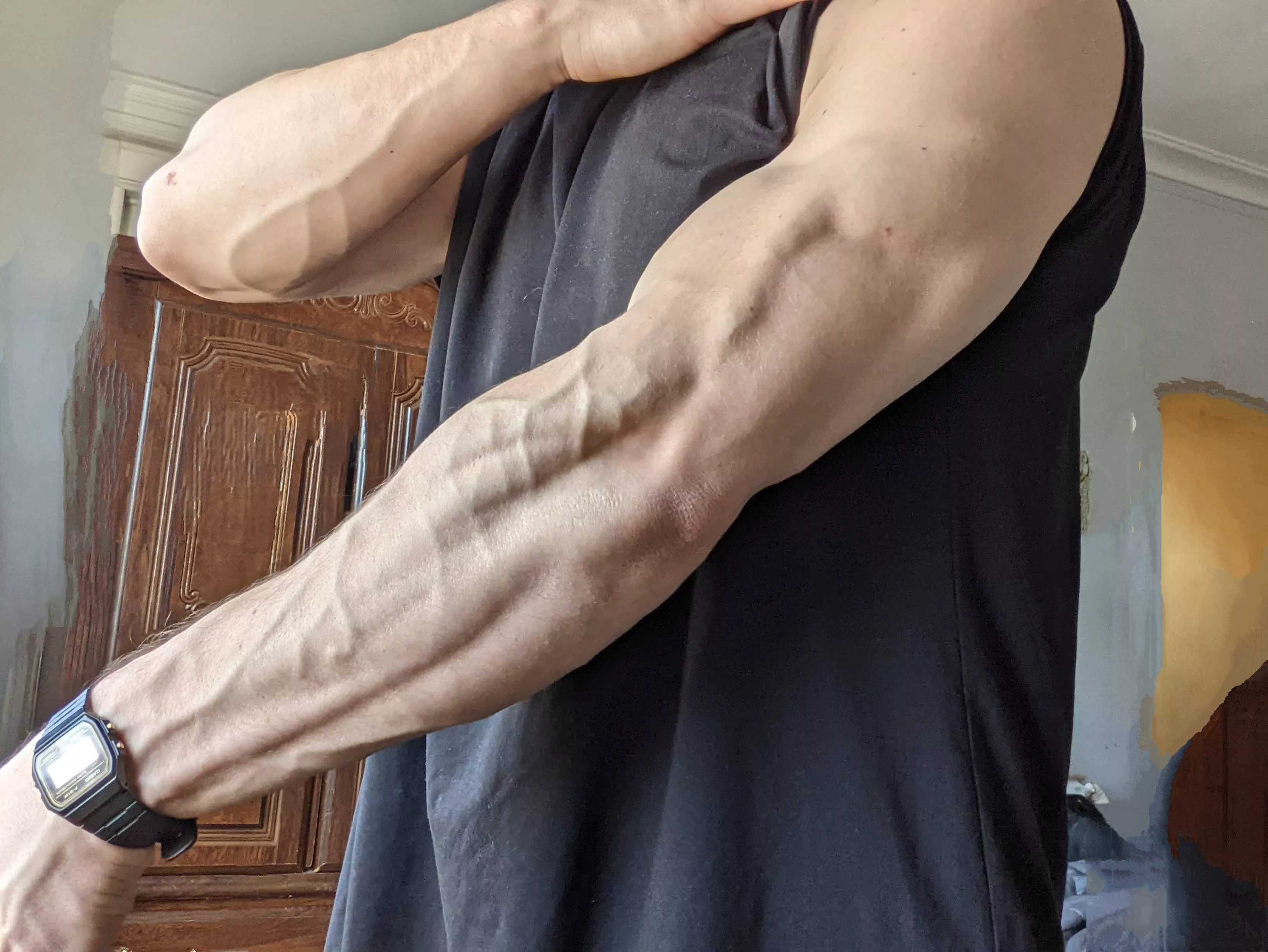 I worked out today. posted by not_tomford