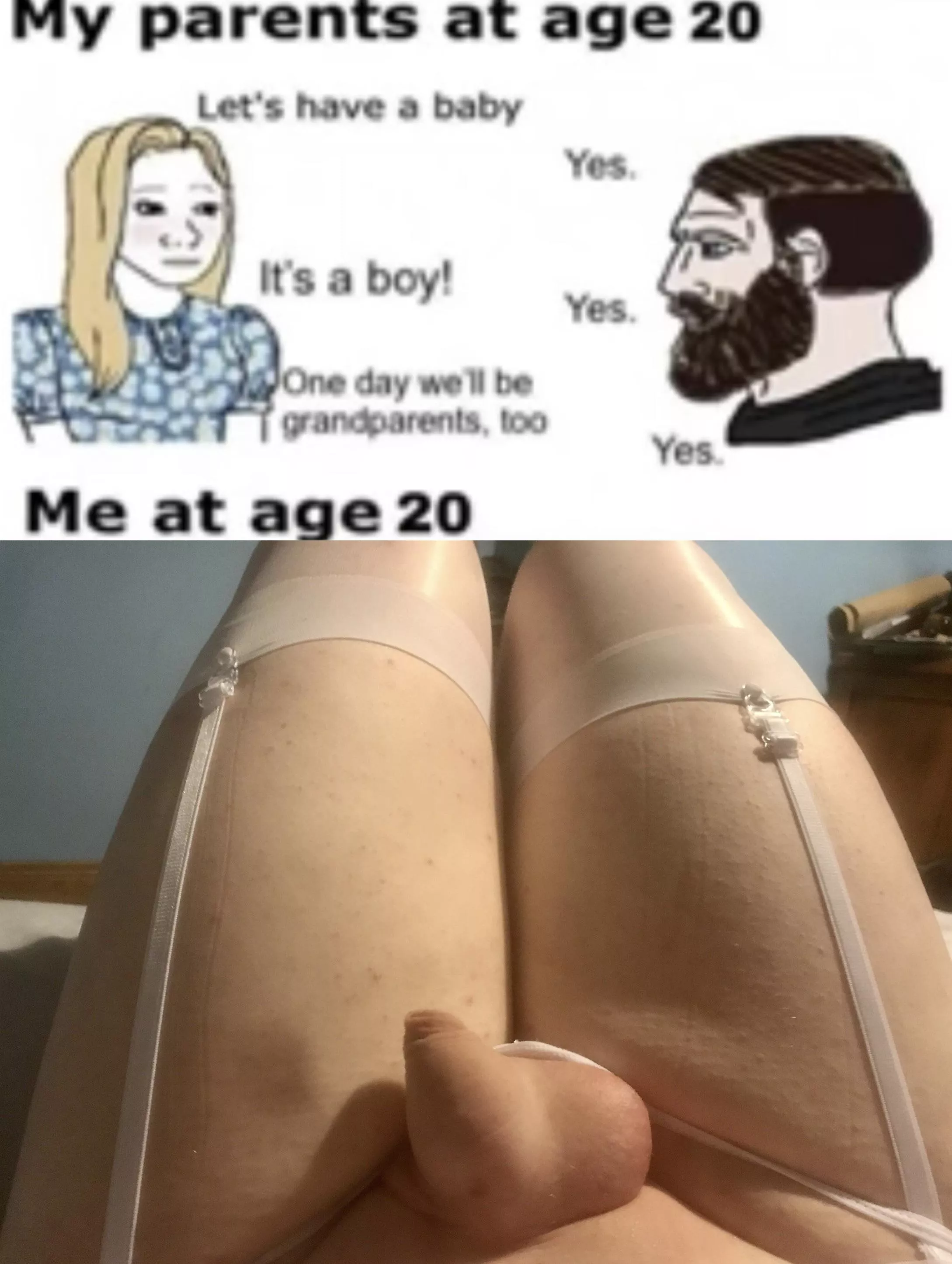 I wouldn’t be to hopefully with my little clitty 🫢 posted by tellmewhyyuh