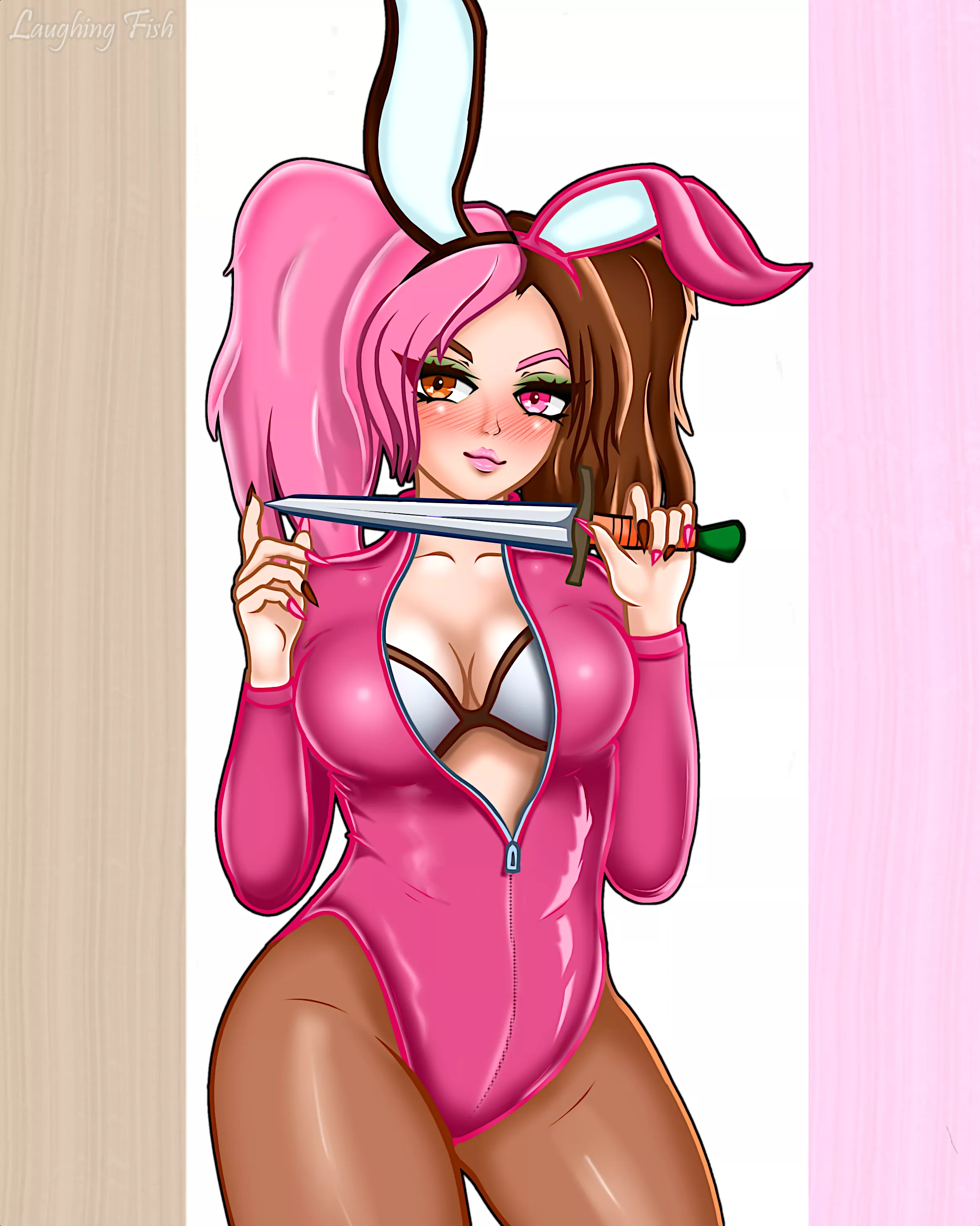 Ice Cream Bunny [Laughing_Fish] posted by Laughing_Fish