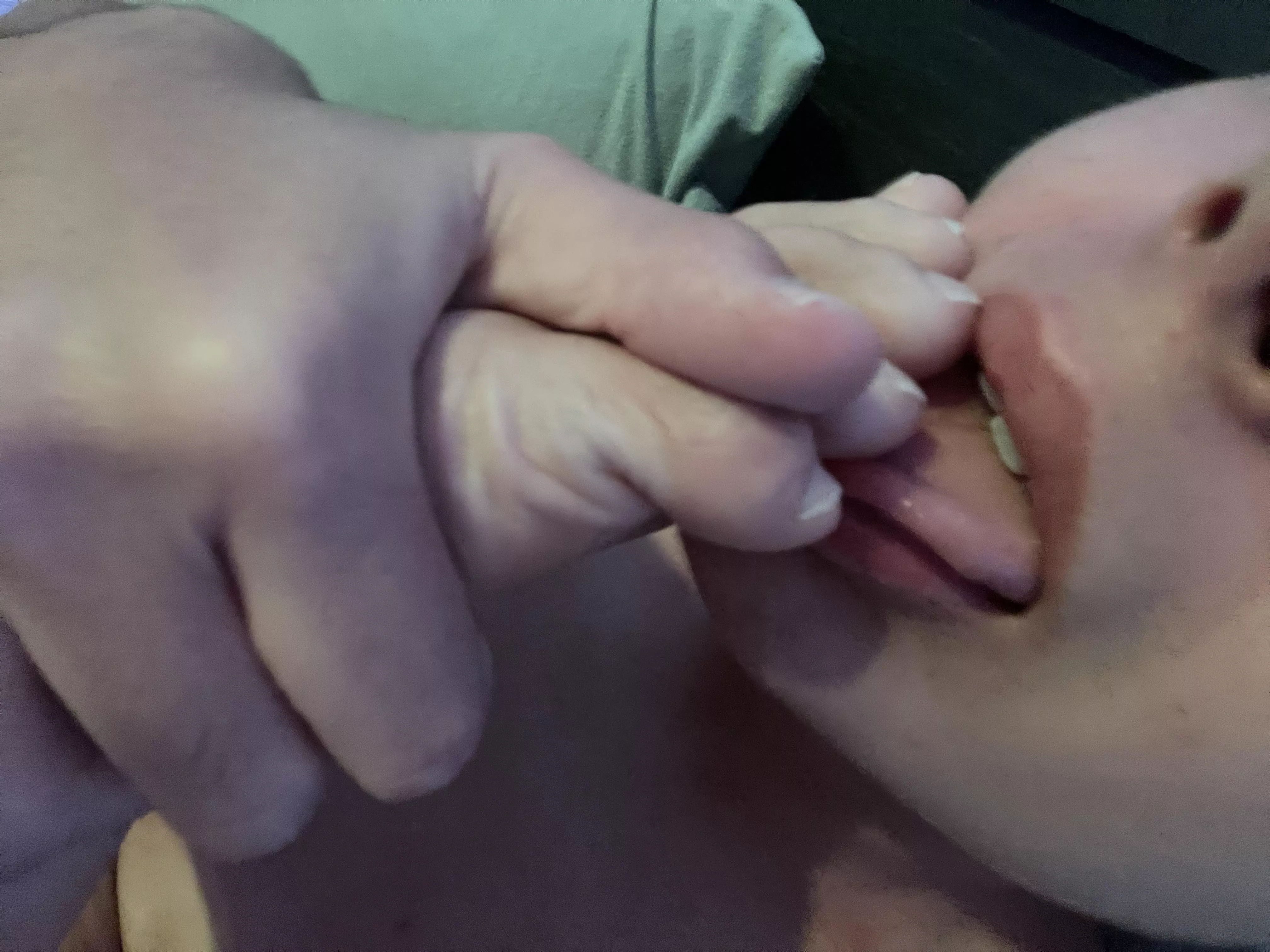 I’d do this to your feet if you’d like daddy- posted by FootBoy05