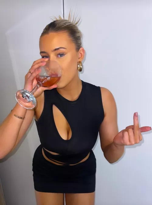 I'd literally pay her to tell me to f*ck off by slaveboy23461