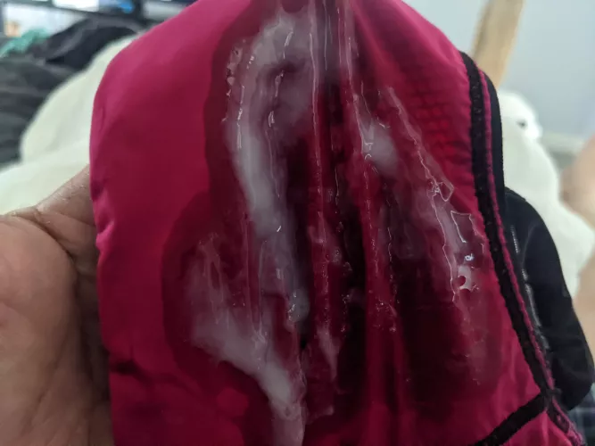 I'd love for my girlfriend's cousin to put on this pair of her panties after I've cum in them. by Kyle_Singer