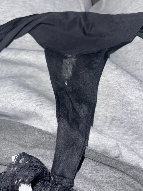 I’d say wifey was a little horned up at work tonight😳 by Final-Temperature672