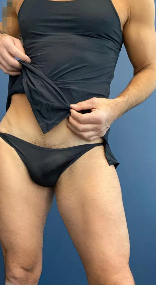 I’d slip right into this little outfit if you were coming over to my hotel. I’d answer the door in this…our eyes would lock. Then… posted by kartan1002