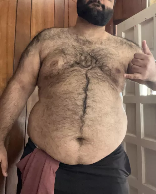 If big hairy bottoms are your thing, dm me those cocks ;) by Bibrownbear95