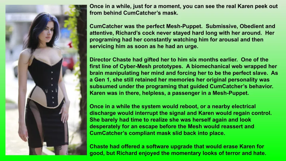 If the prototypes run well, FEMD will license the tech to GHS for mass production. Empire Cunts will never be able to resist again. posted by LordOseleon