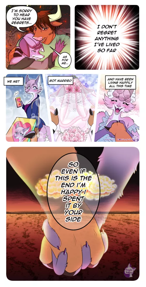 If the world ends tomorrow (comic by me PurpleVulpes, part 2 & 3/3) by PurpleVulpes