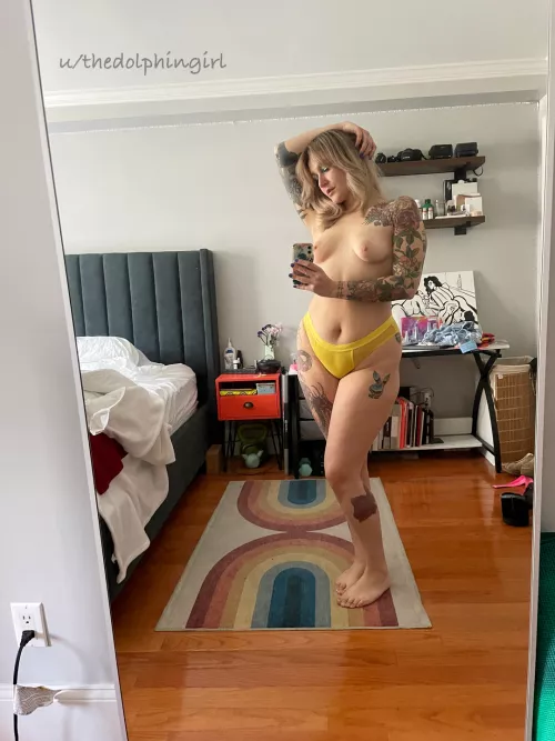 If we were dating I'd send you a mirror selfie like this every day by thedolphingirl