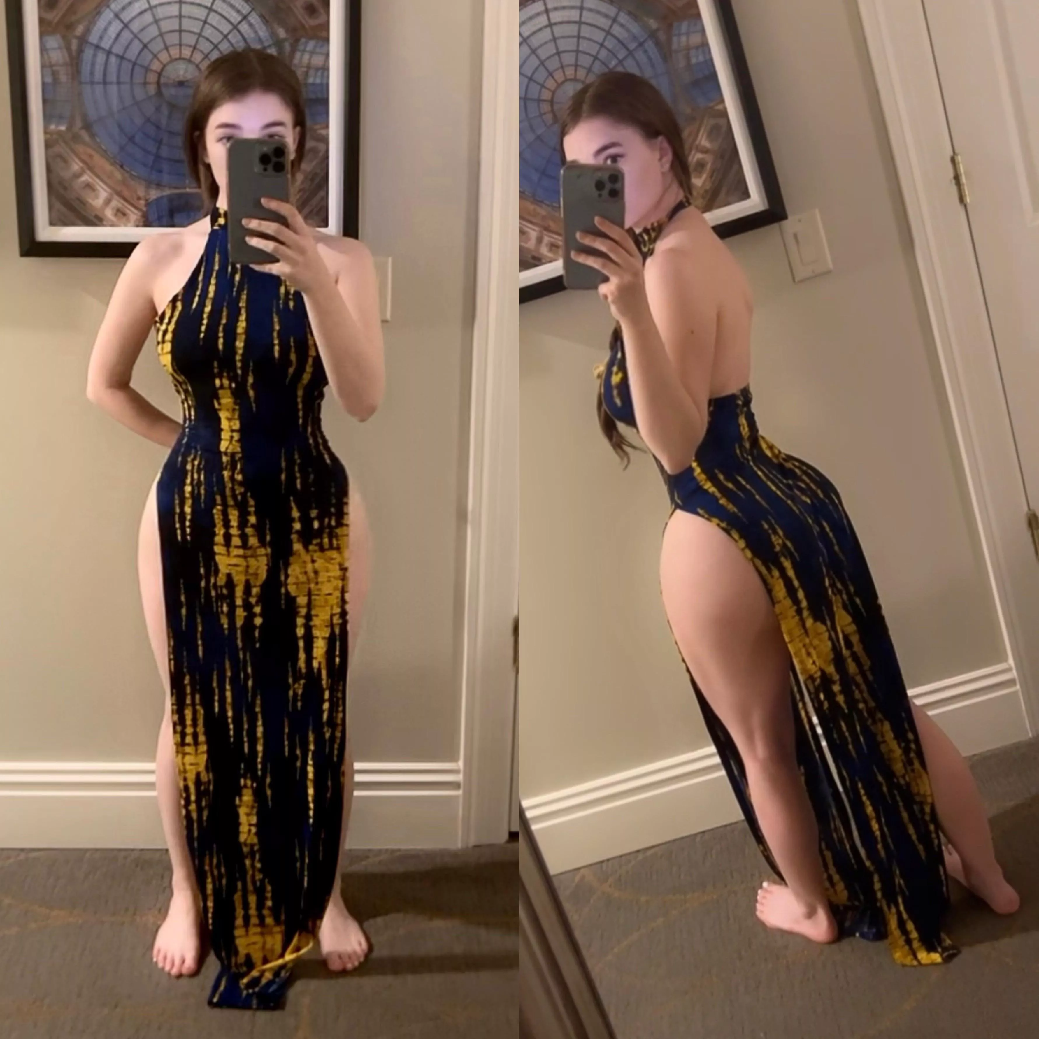 If you could see it from the front wait til you see it from the back … posted by realprettyangel