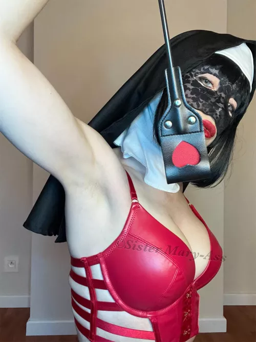 If you don’t Lick it while fucking me I will whip you 😈 by SisterMaryAss