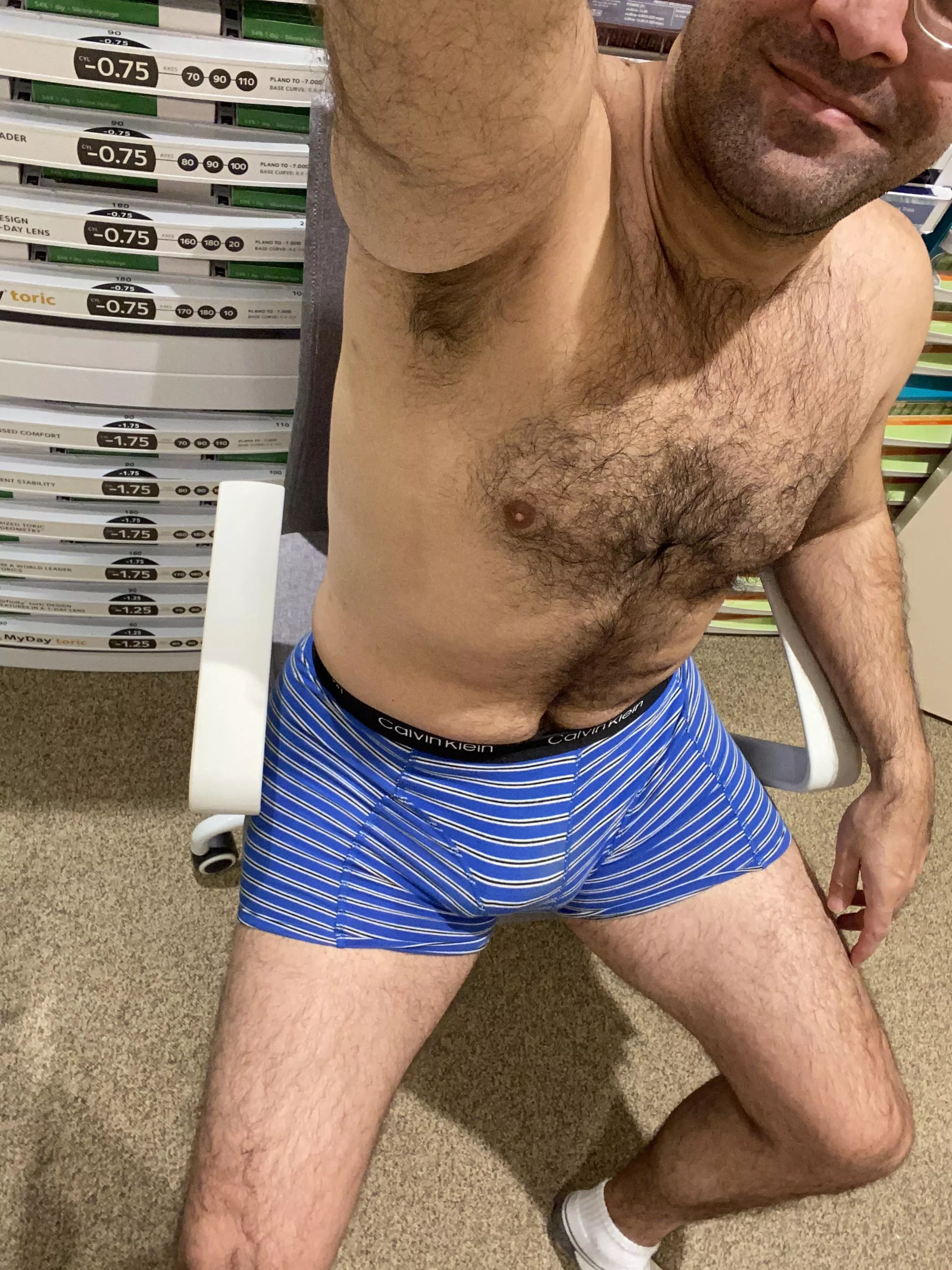 If you had xray vision this is what your doctor would look like posted by gluteus2