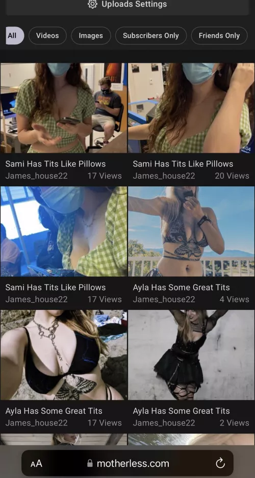 If you want to trib my friends, head over to (https://motherless.com/u/James_house22) and you’ll have access to all of my friends. by Legitimate_King5858