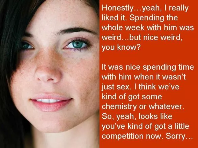 If your partner said this would you sabotage yourself or would you try and keep her? by Informal_Direction69