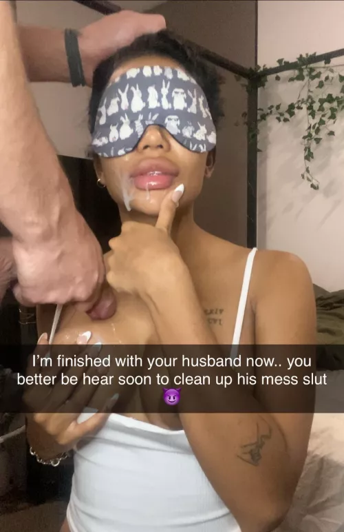 If you’re going to watch me fuck your husband, you’re going to lick me clean bitch x by misspiggynyc