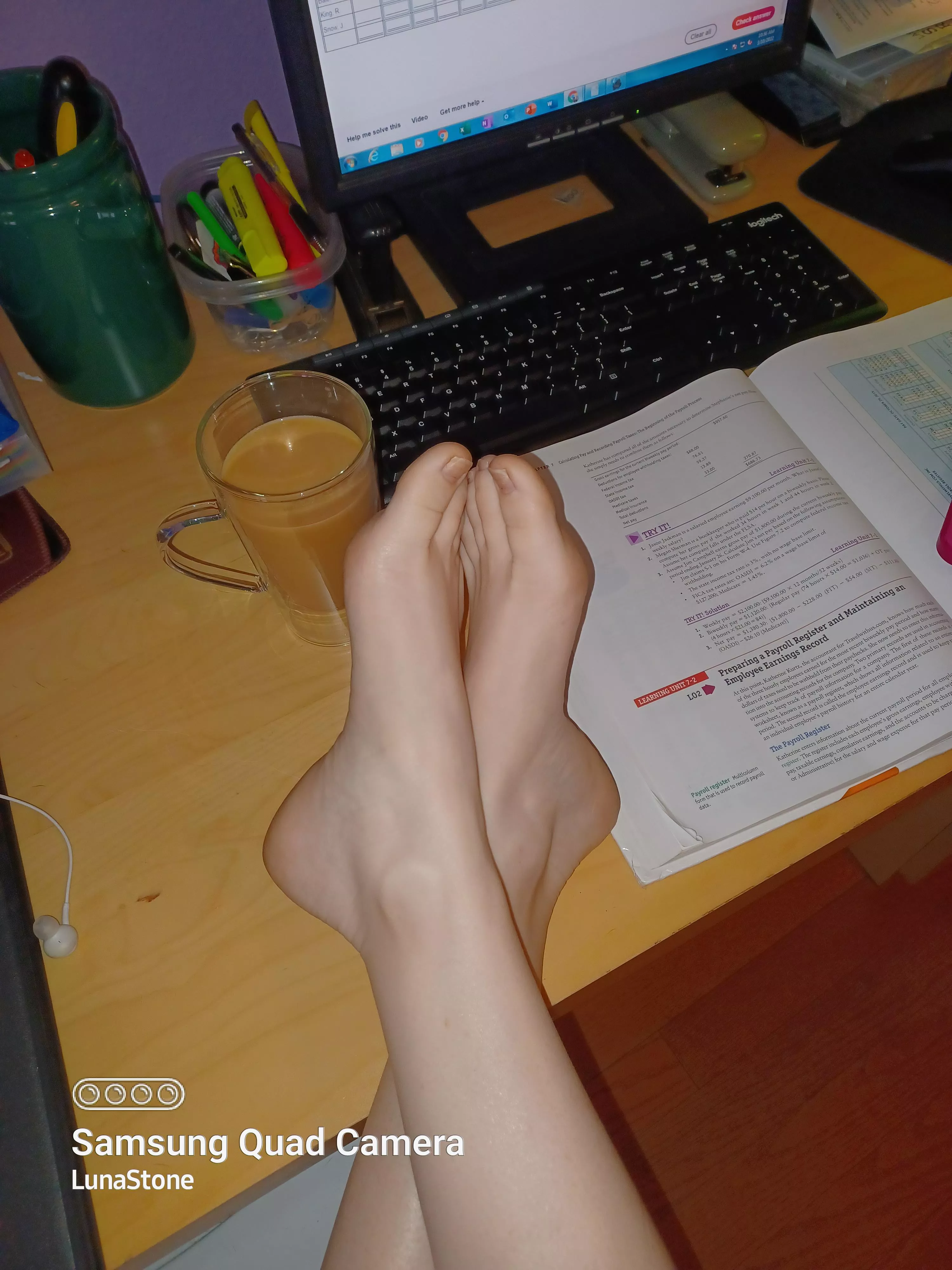 If you're good maybe I'll spread my toes posted by LunaStonePics