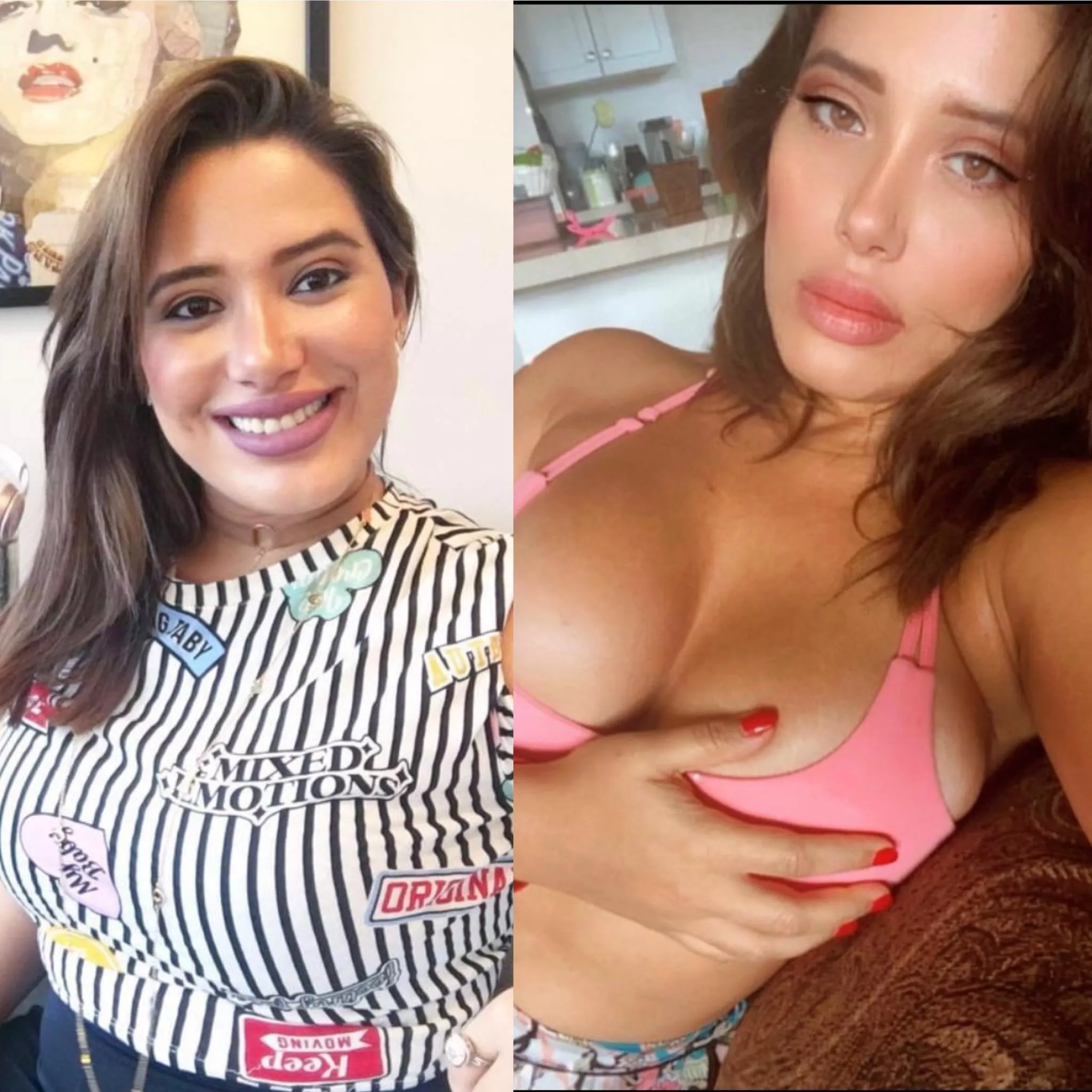 Ig model Adricortfit bimbofication posted by Dunkrnice