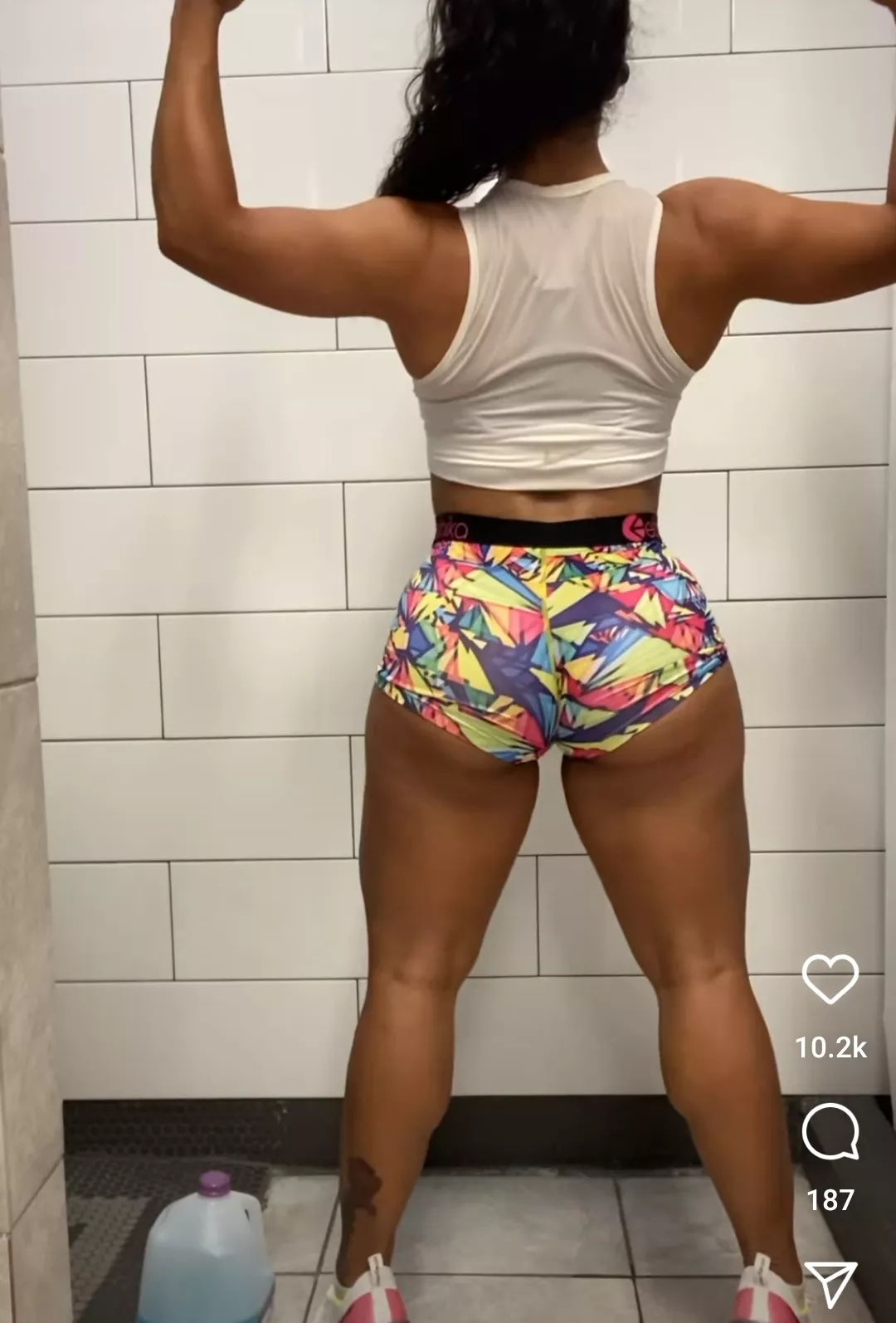 [IG] Posting a screen grab since I don't know how to upload a reel. kathy_drayton posted by eternalgrey22