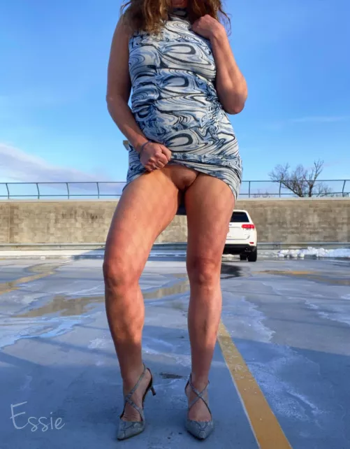 Ignore the piles of snow behind me. Happy Spring, dammit! 🌸💐 by essie_baby