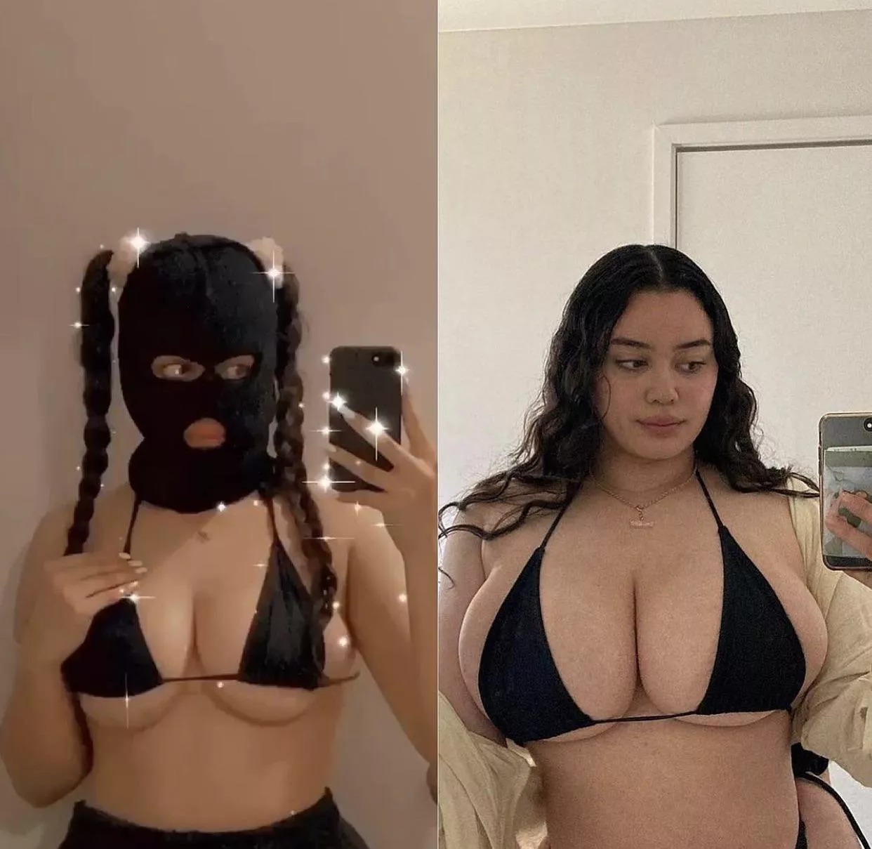Ik she was already posted today but 1. shes so hot and 2. This post is from her page, she loves it just as much as we do🍈🍈 you love to see it! Same bikini 1 year apart 😳 posted by loadingunknwn