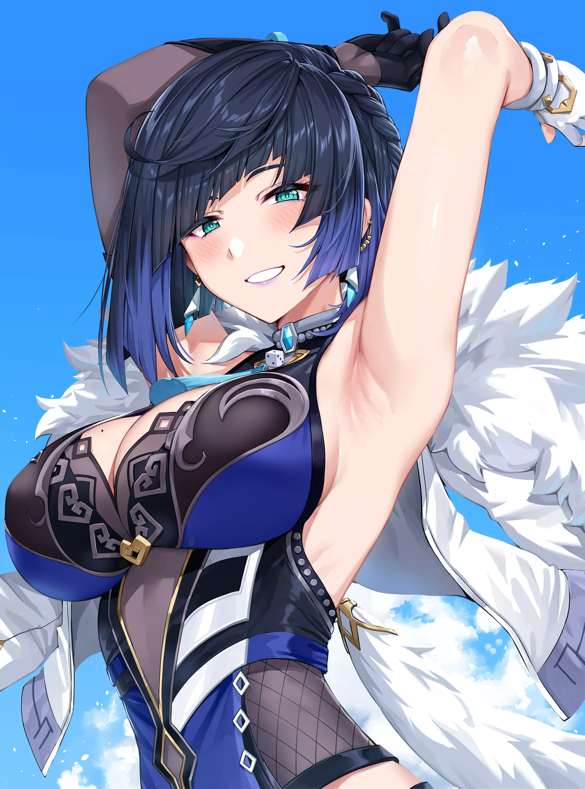 I'll never get tired of her armpits 🤤 (Yelan) [Genshin Impact] posted by Shino_Asada17