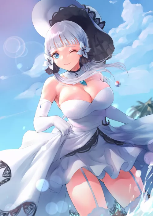 Illustrious Okinawa Trip (Minato Asuka ) [Azur Lane] by sequence_string