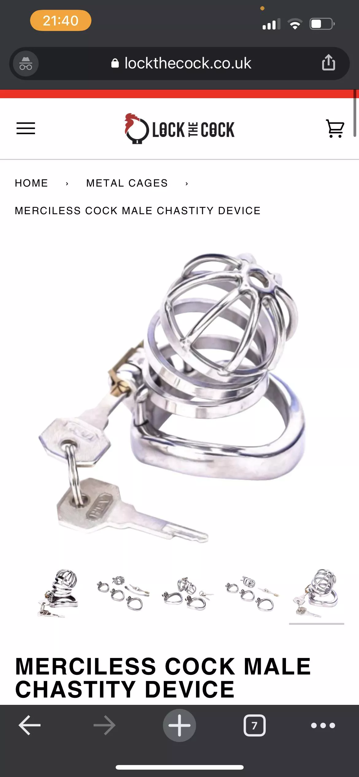 I’m 4 inches limp is this cage a good choice to get I’m confused on the sizing side for what cage to get but I like the look of this will I fit posted by therealme-19