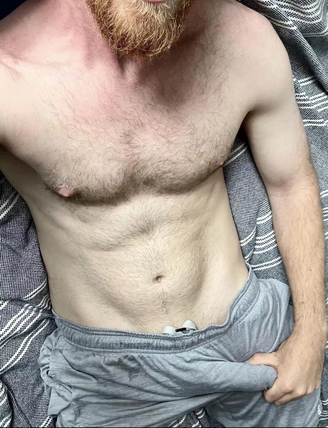 I’m 6’4, enjoy long walks on the beach, showing my cock outline through my shorts, and having you drench my beard posted by MrSeymour_Butts