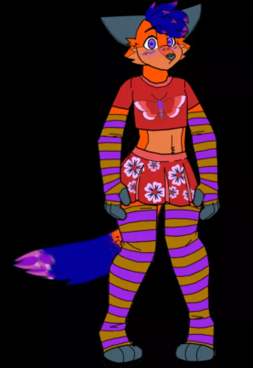 I'm a bit new here, so here's my first Fursona. Hope you like him! by Mothman_Recless