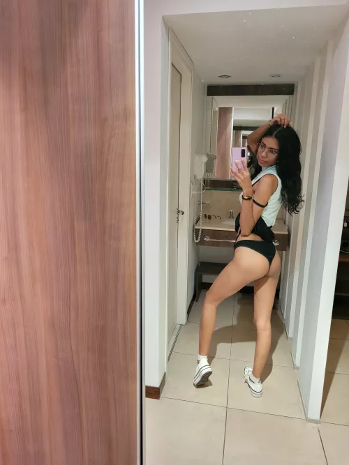 I'm a fan of my own butt haha by Tropicalangeles