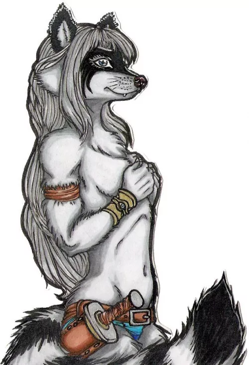 I'm a Furry Trans Girl and this is my OC 😝 by AntelopeAny3703