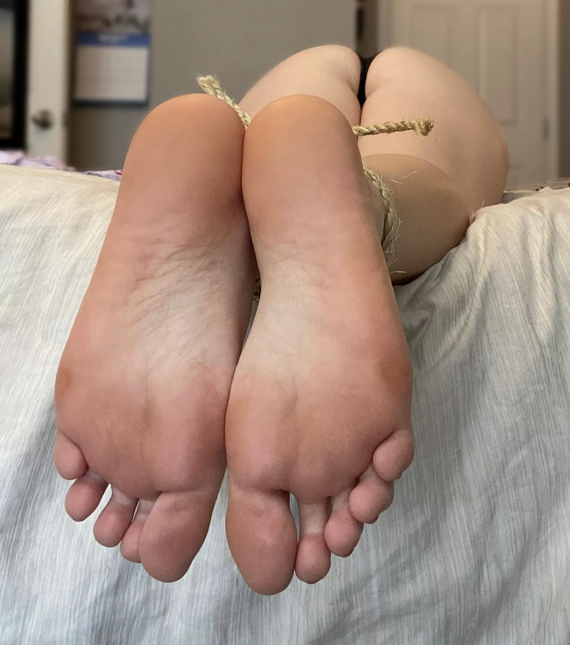 I’m all tied up and waiting for you posted by fingers_toes_soles