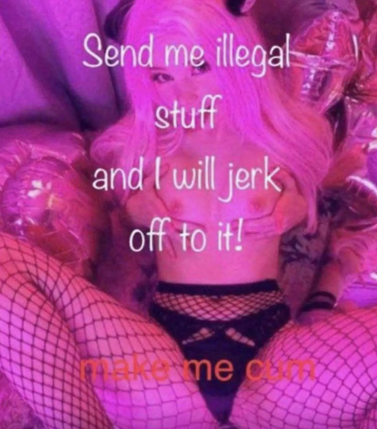 I’m bored and horny asf so hit me up and I’m down to jerk to anything posted by Competitive-Ad7934