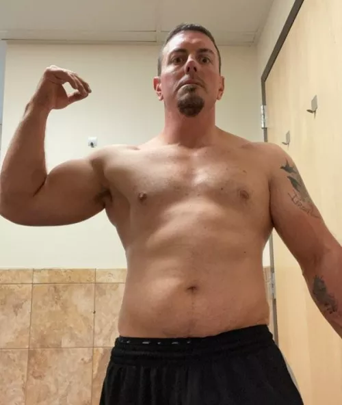 I'm bulking. Go easy on me. by a_Big_SugarBear